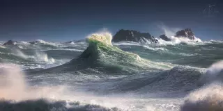 Storm Henk. New years eve
