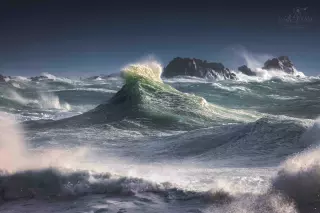 Storm Henk. New years eve