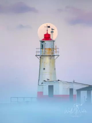 Snow Moon. Newlyn